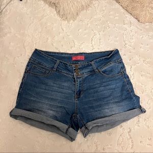 Butt Lifting Jean Shorts